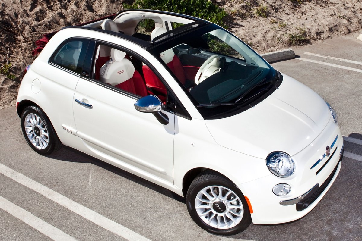 Fiat 500 Convertible кабриолет