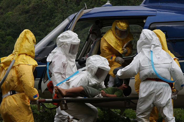 Эвакуация больного санитарной авиацией