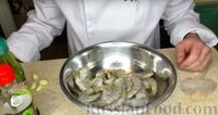  Пошаговый фото рецептЖареные креветки с чесноком и соевым соусом
