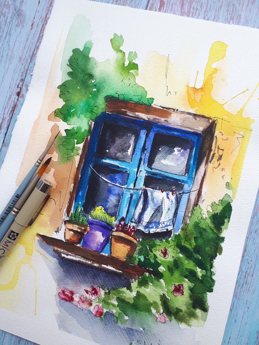 Скетчи у меня идут быстро 