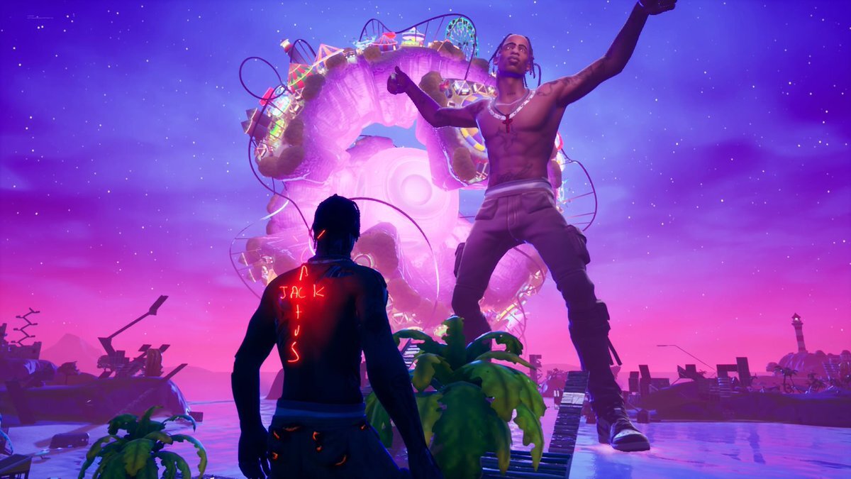 Trevi$ Scott провел онлайн концерт в Fortnite. | starlife | Дзен