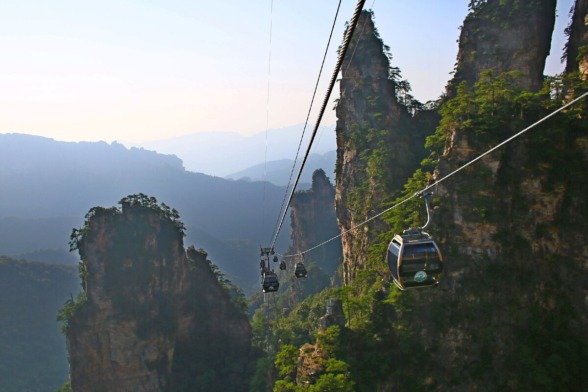 Первая канатная дорога, меньшая 