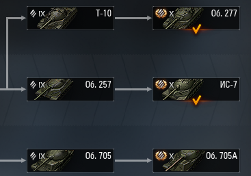 Тяжелые танки.