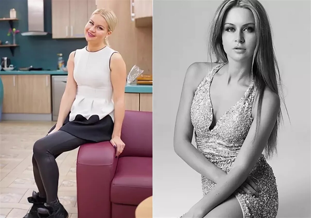 Африкантова до и после похудения