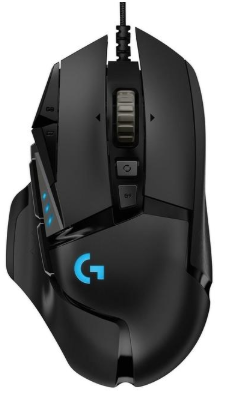 Мышь проводная Logitech G502 HERO черная – продвинутая модель для опытных игроков. При ее создании использовались лучшие компоненты и передовые технические решения. Благодаря этому обеспечивается надежность манипулятора и превосходные характеристики. Мышка Logitech G502 HERO поставляется со съемными утяжелителями. Пять грузиков по 3.6 грамма помогают подобрать идеальный вес манипулятора. Подключение мышки к компьютеру происходит через кабель с коннектором USB и достаточной длиной – 2.1 метра. Шнур получил тканевую оплетку, она долговечная и не изнашивается при продолжительной активной эксплуатации.
В этой модели применяется оптический светодиодный сенсор HERO. Его максимальное разрешение – 16000 dpi, вы сможете отрегулировать данный параметр с учетом игрового процесса. Частота опроса – 1000 Гц. Манипулятор моментально реагирует на минимальные движения.
Количество клавиш – 11 штук. Вы сможете выполнить их программирование, назначить на кнопки различные действия. Дополнительно можно создать до пяти профилей, чтобы переключаться между ними, быстро адаптировать управление под конкретную игру.Подсветка  разноцветная
Управление
Общее количество кнопок 
11
Датчик
Тип сенсора мыши 
оптический светодиодный
Максимальное разрешение датчика 
16000 dpi
Подключение
Тип подключения 
проводная