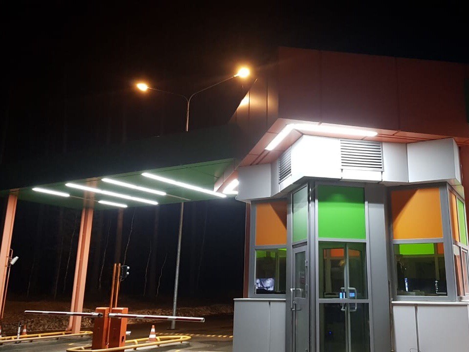 Освещение светильниками Лайтпром