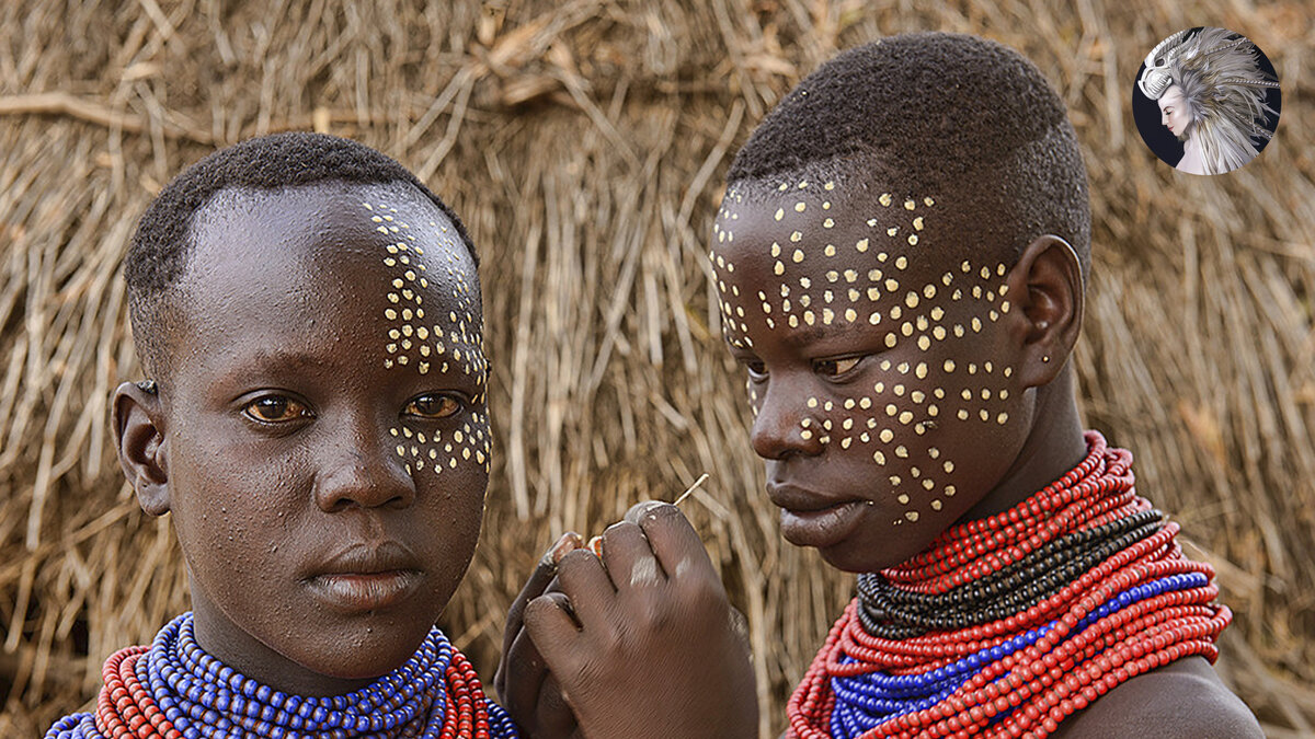 Omo Valley Ethiopia девушки