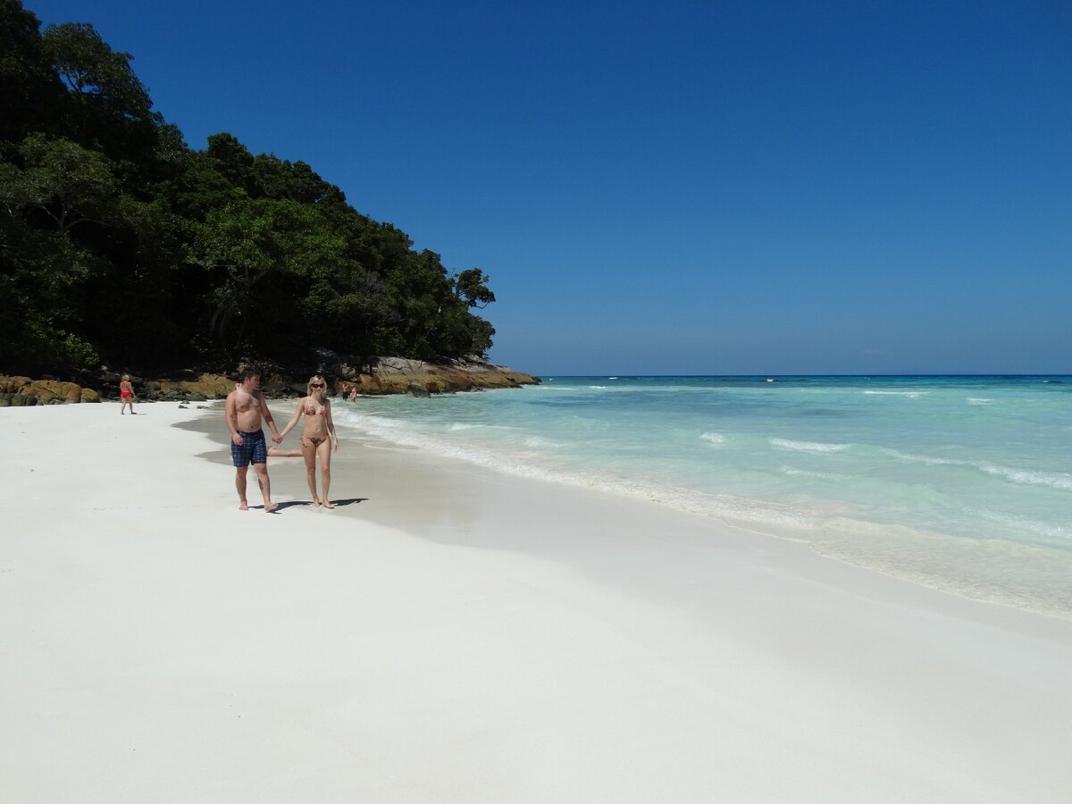 Райские пляжи на островах