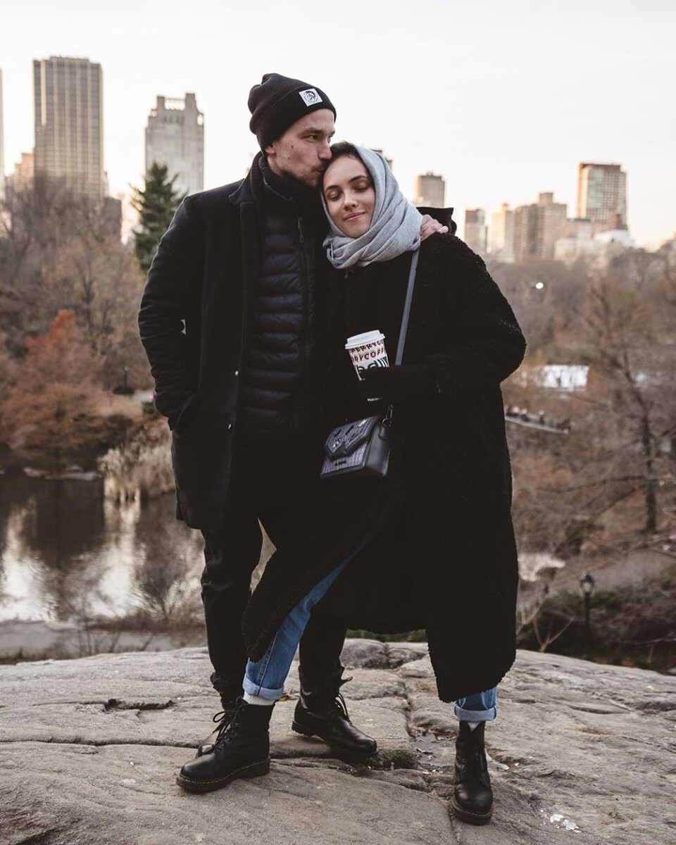 Александр Петров и Стася Миловская. Источник:@milostasii 

