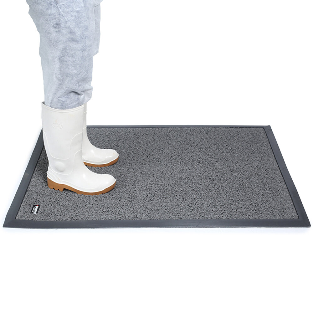 Мат дезинфицирующий HACCPER Dezmatta с основой 1200*900*18 мм, серый