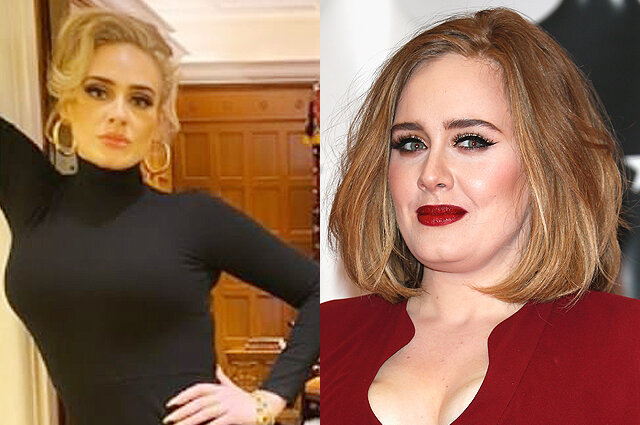 Певица Адель