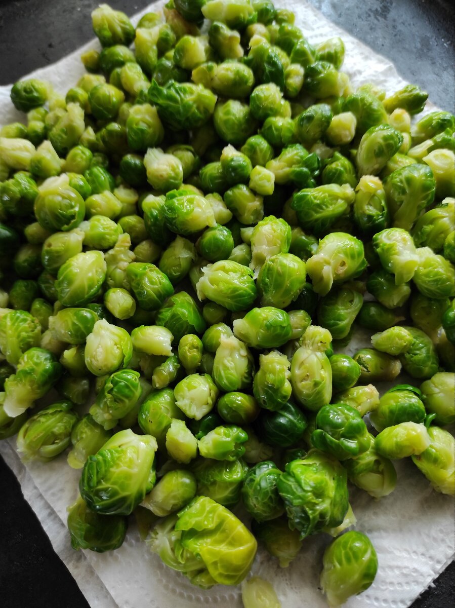 Брюссельская капуста. Фото из личного архива