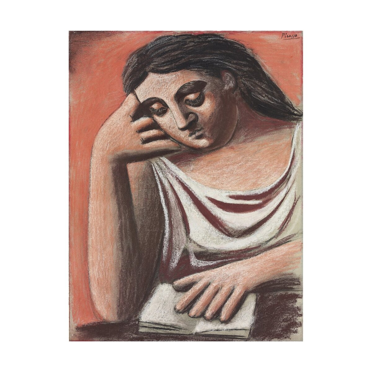 Пабло Пикассо. Чтение, 1921 г. 