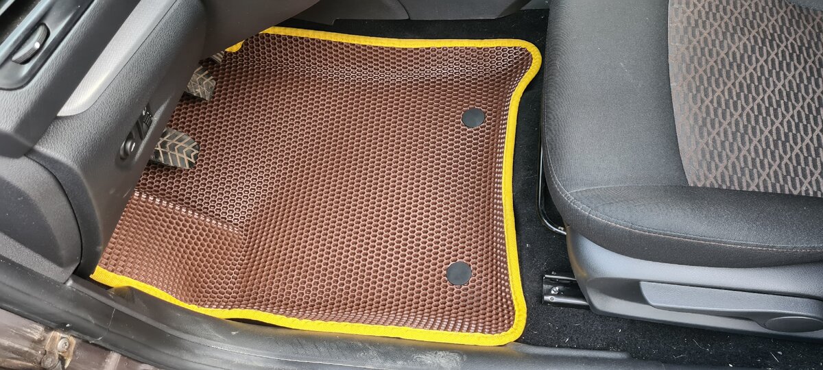 Коврики летом после недельной эксплуатации