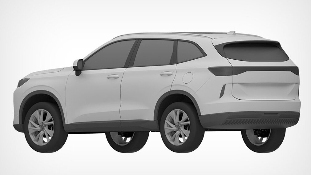 Новый Haval H6, фото: Роспатент