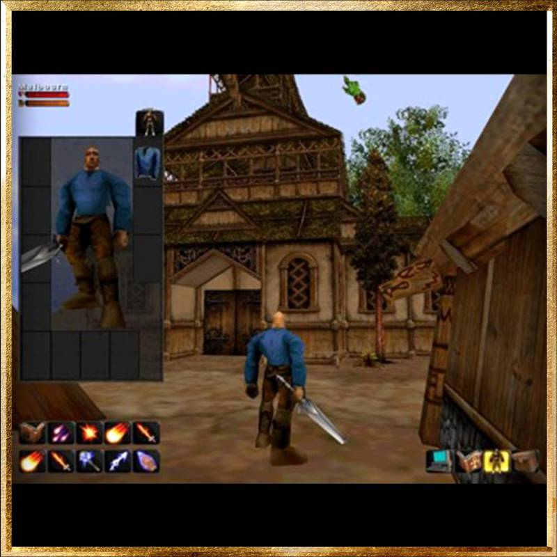 Ранний концепт интерфейса wow