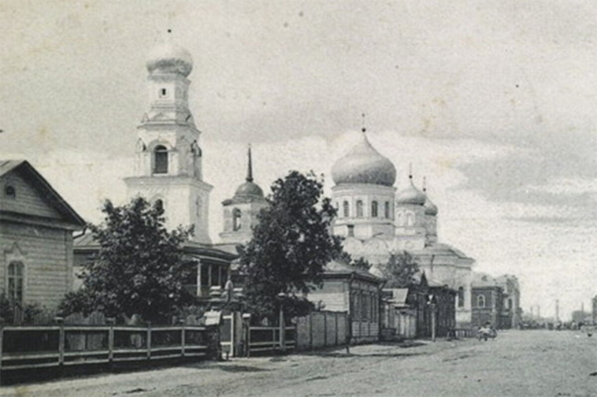 Фото старинные казанский храм оса