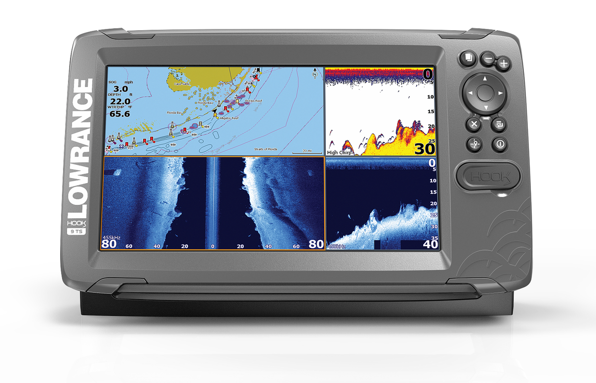 Крепление датчика эхолота Lowrance под лодку ПВХ