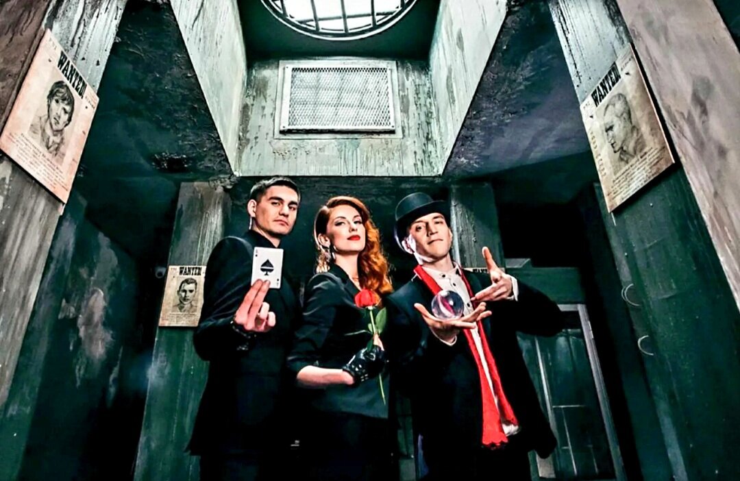 От 450₽/чел - 1 квест на 1-3 часа прохождения.