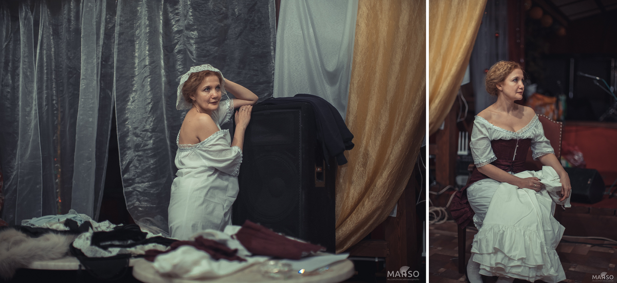 Лекция с показом исторического нижнего белья, 2019. Фото (с) MARSO