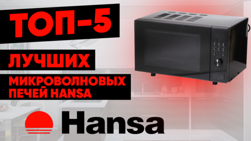 ТОП-5 лучших микроволновых печей Hansa. Рейтинг