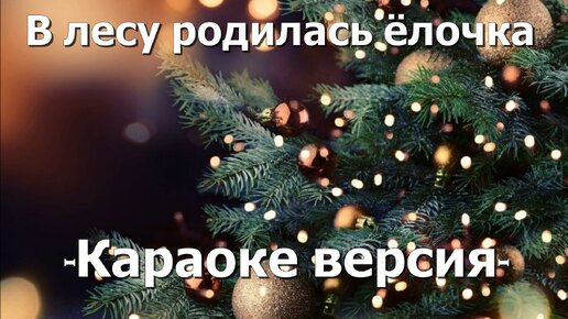 В лесу родилась елочка караоке. В лесу родилась ёлочка караоке. Песенка про ёлочку в лесу родилась елочка караоке.