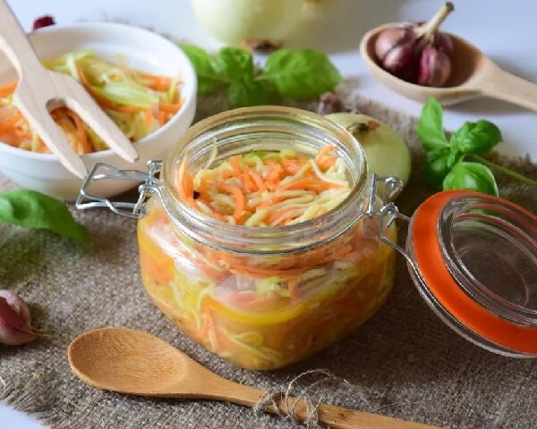 Кабачки по-корейски со вкусом грибов – пошаговый рецепт с фото на market-r.ru