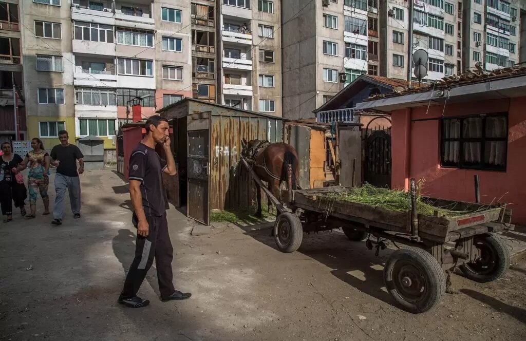 Цыганское гетто в Болгарии