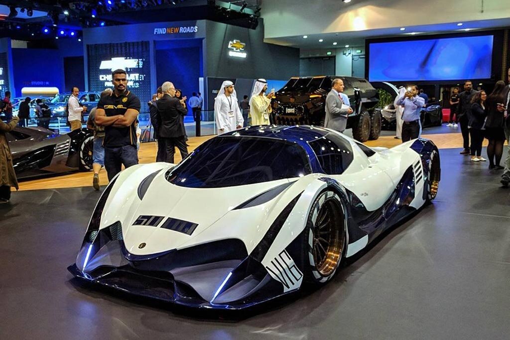 Источник: https://www.allcarz.ru/. На фото: одна из серийных моделей Devel Sixteen.