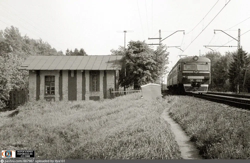 На перегоне Сенеж - Головково, 1985 г. Автор station-master. 