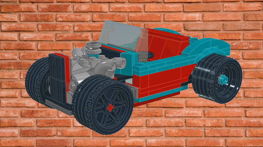 LEGO Hot Rod Instructions, Technic