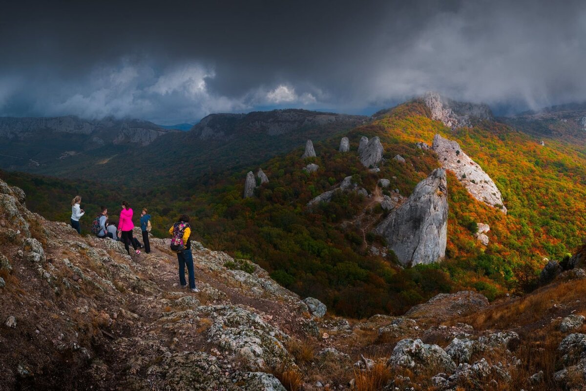 Храм солнца в Крыму (скалы Тышлар)