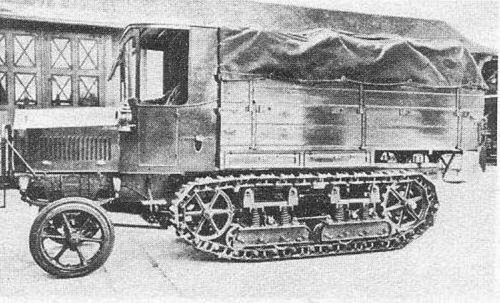 Полугусеничный транспортёр Marienwagen II 