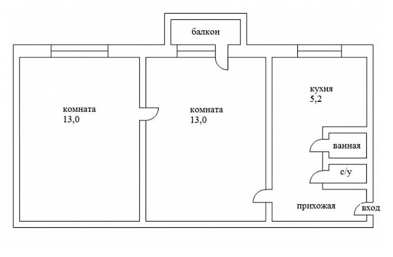 Планировка двухкомнатных квартир. План 2х комнатной хрущевки 44м2. Перепланировка квартиры хрущевка 2 комнатная проходная. Перепланировка хрущевки 2 комнаты проходные. Планировка квартиры хрущевка 2 комнаты смежные.