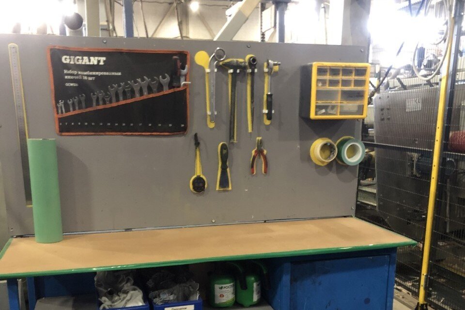     Метод «5S» в действии: для каждого предмета — конкретное место. И ничего лишнего! Фото: Администрация Ленобласти