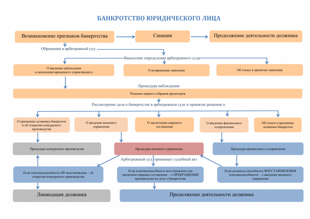 Юридические лица схема