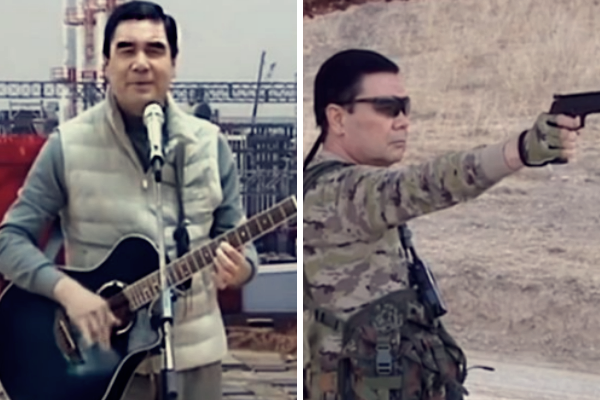 На фото: Гурбангулы Бердымухамедов 