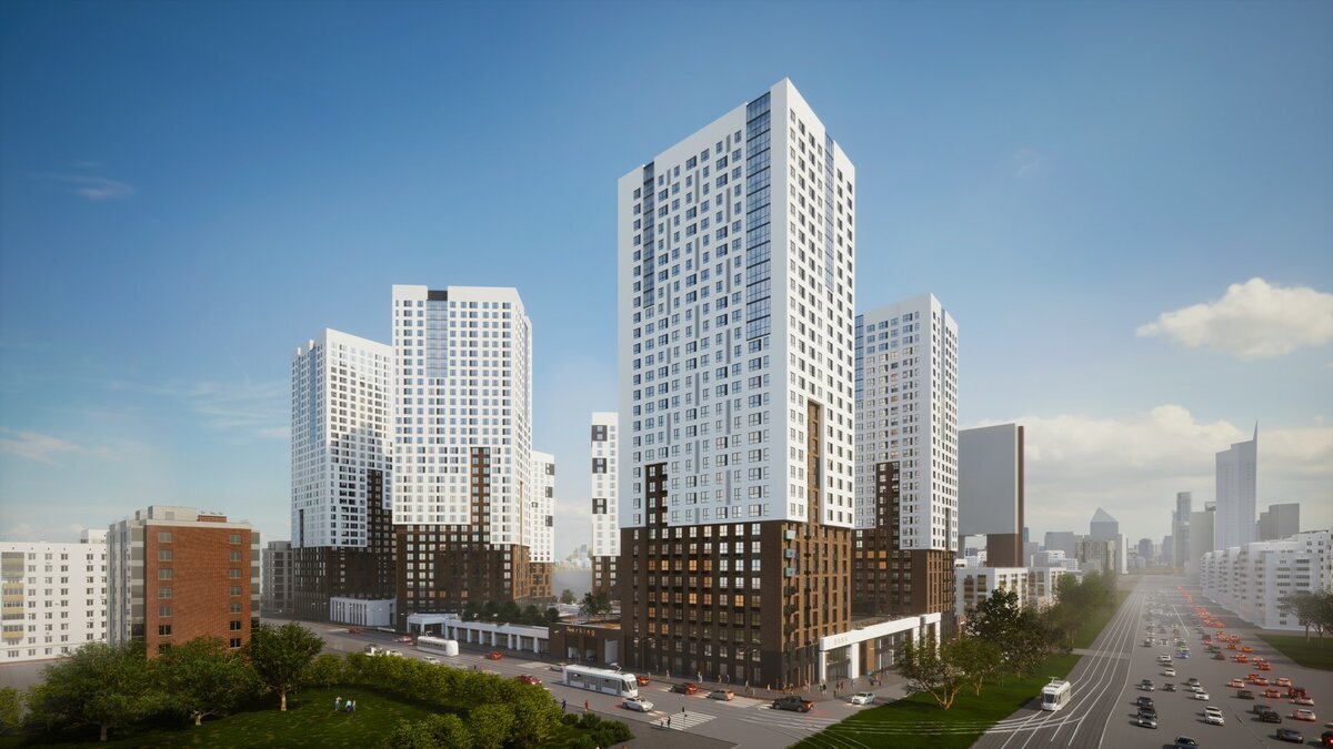 Удачное расположение ЖК и панорамные окна обеспечат живописные виды на город