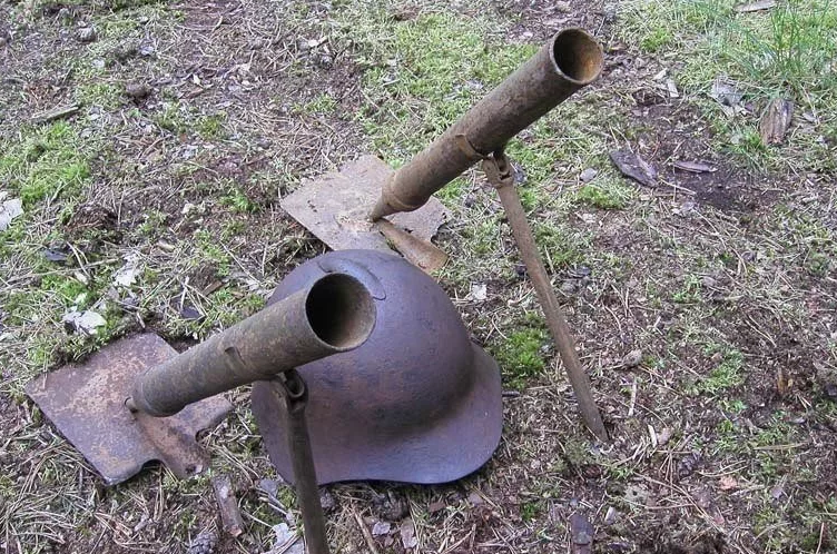 Миномёт-лопата