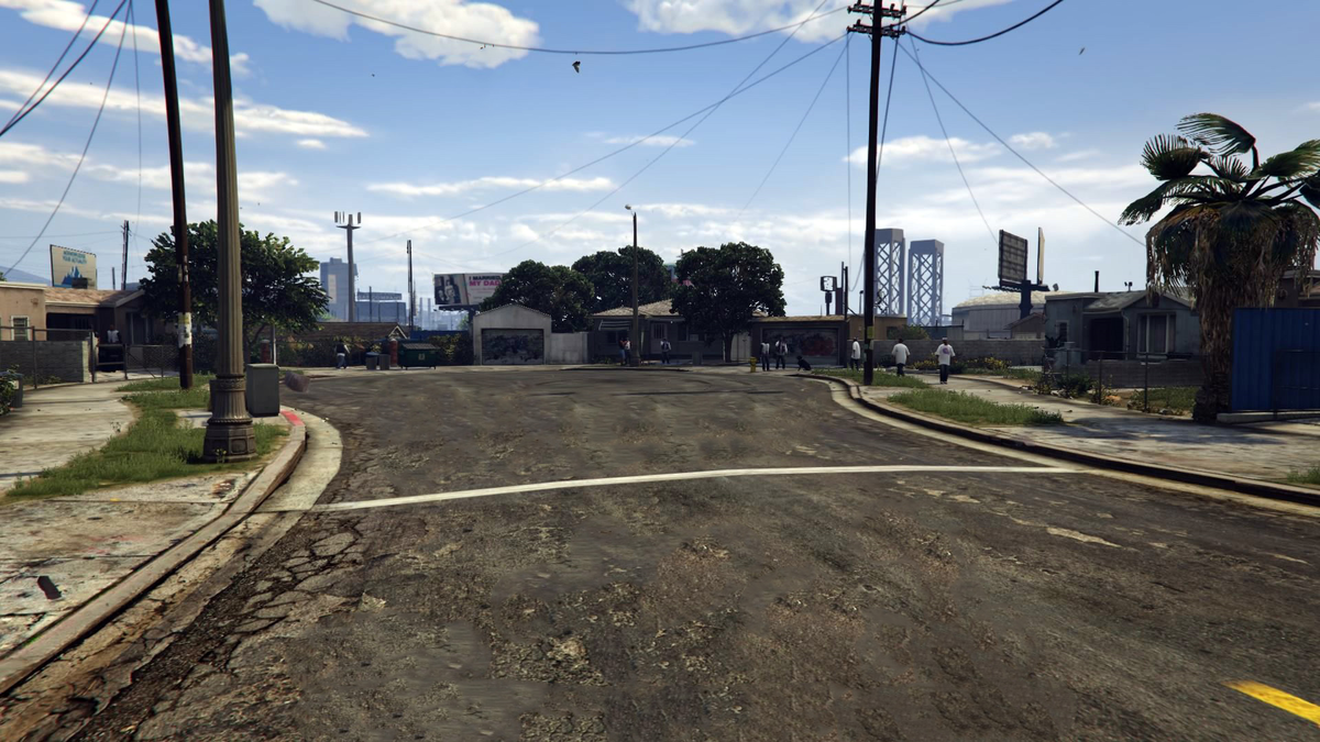 где grove street в гта 5 фото 18