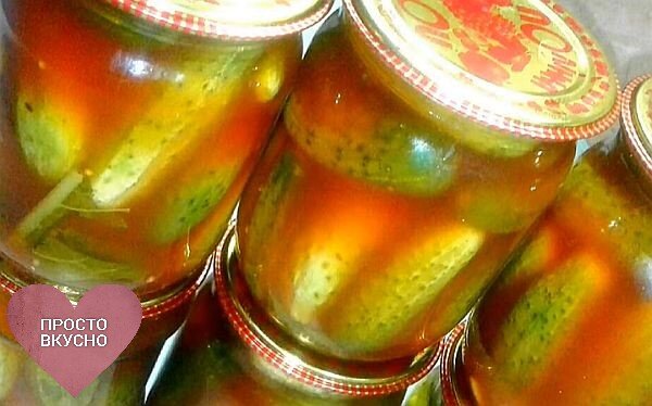 Маринованные огурчики.