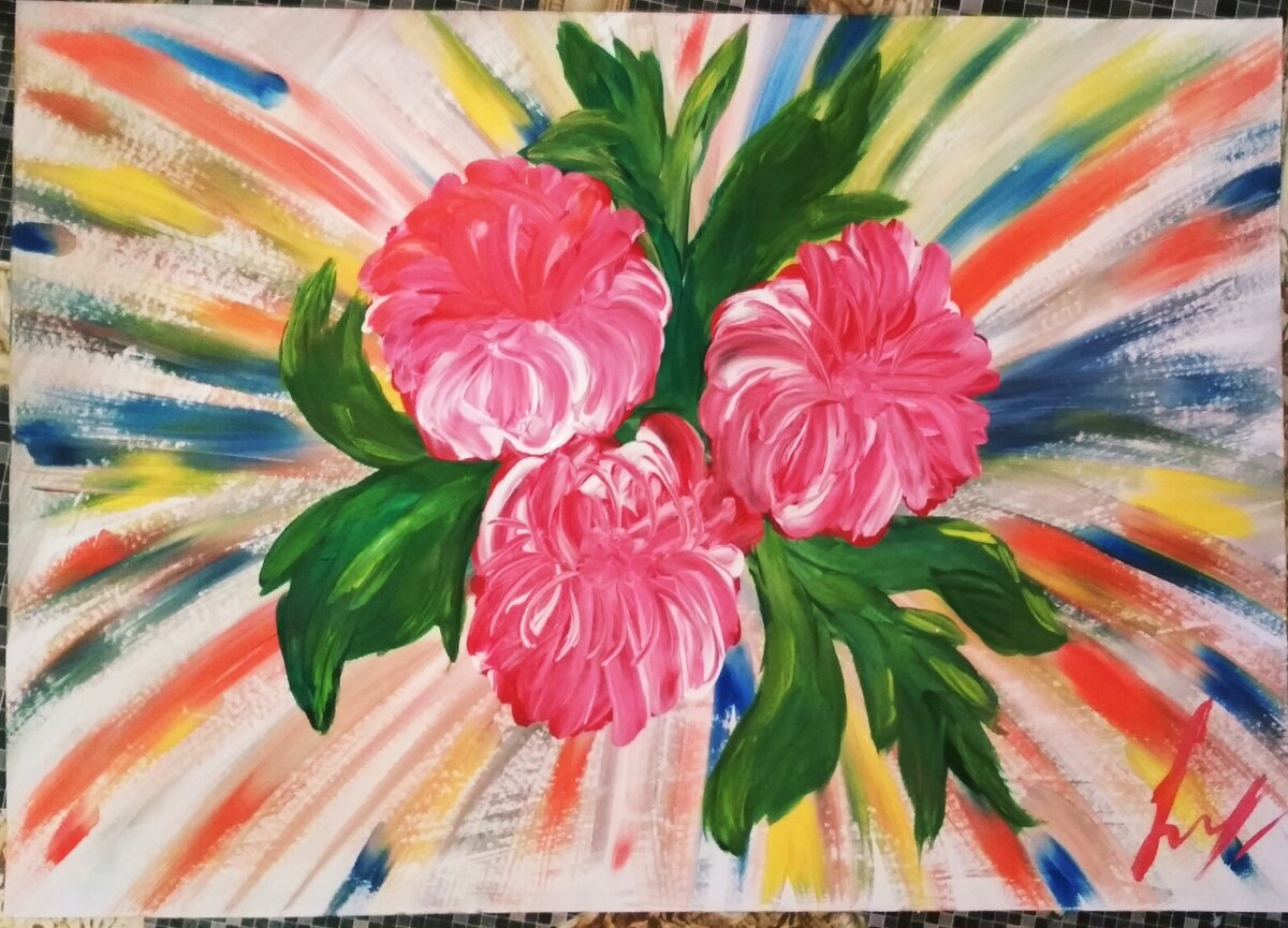 Картина за час мастер класс