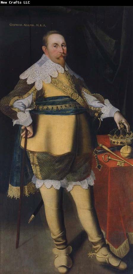Король Швеции Густав II Адольф, 1594-1632 Автор: Jakob Elsfass