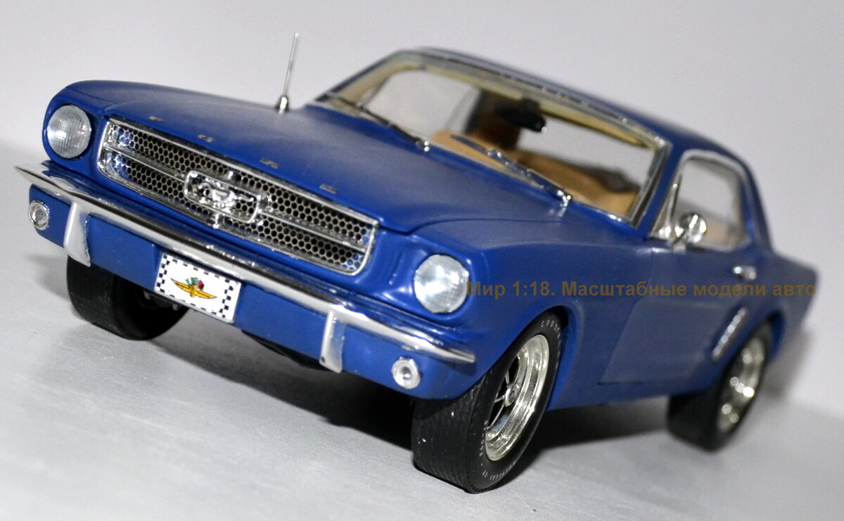 Модель: Ford Mustang 1965 Boss 302 Restomod matt blue