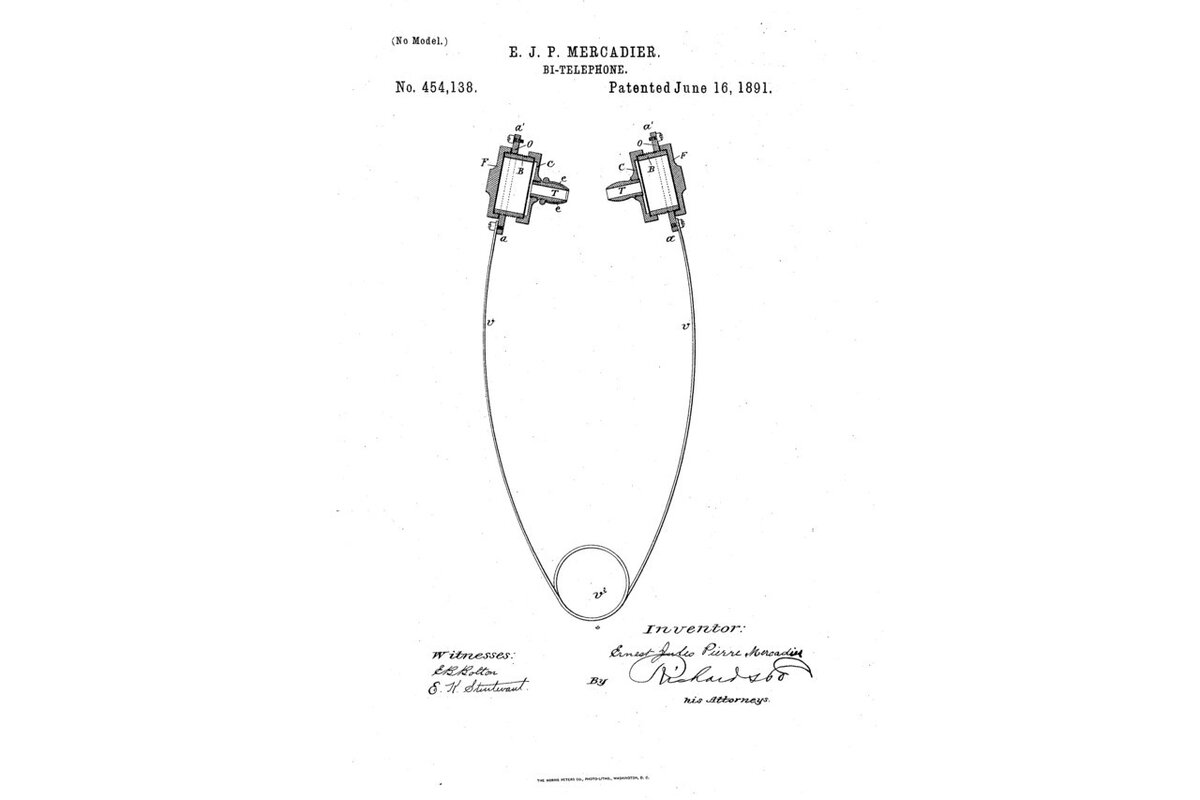 Патент на первые "уши"