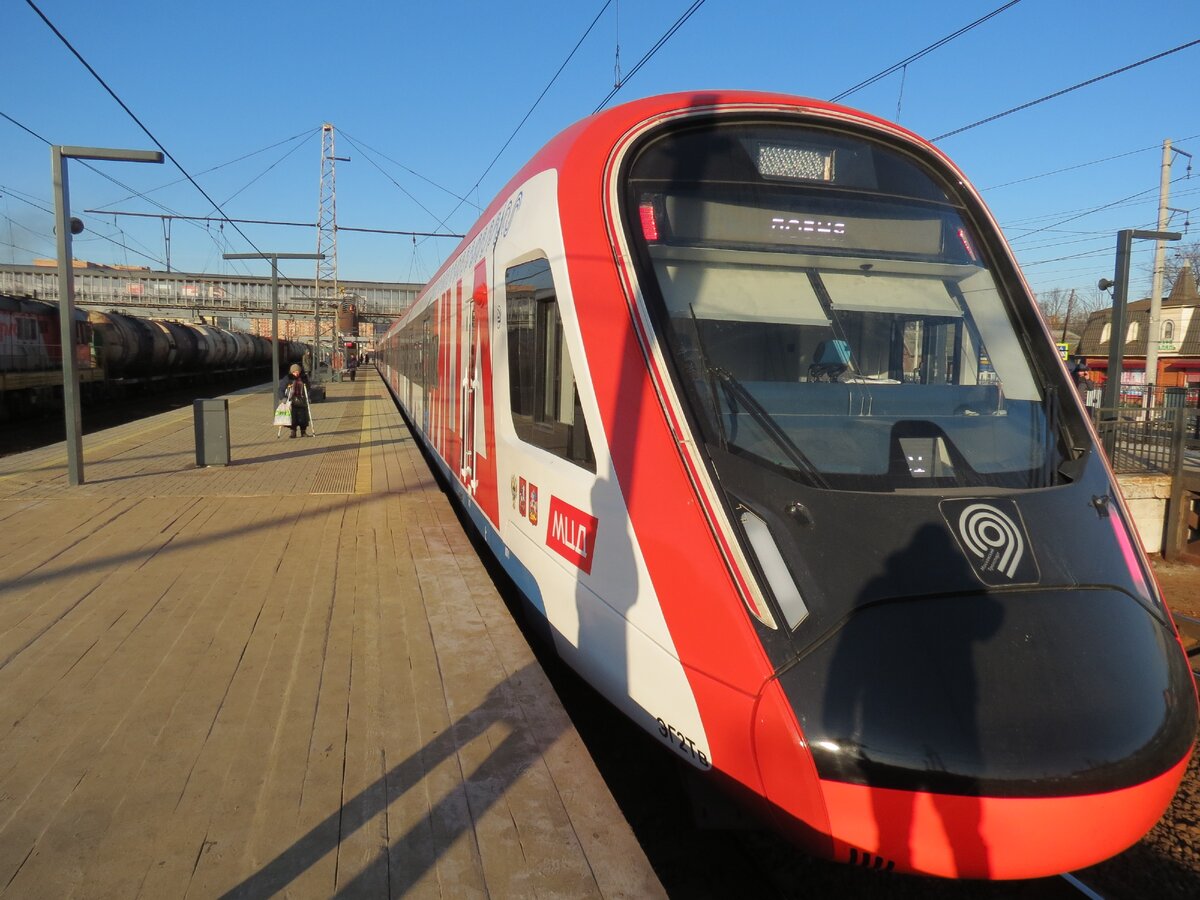 Электропоезд "Иволга" МЦД-1 Собственные фотографии