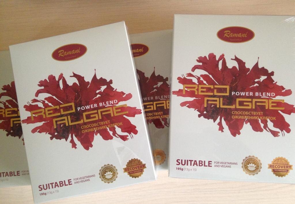 кисель с красными водорослями можно принимать за час до еды