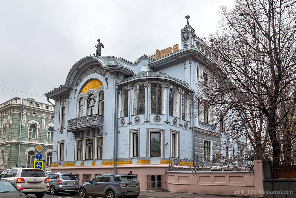 Модерн в москве здания
