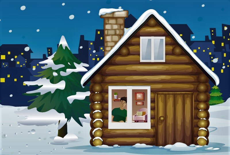 За окном -32°С и метель, а вы в летней майке наслаждаетесь пейзажем у окна. С окнами от «Оконного континента» это — норма. 