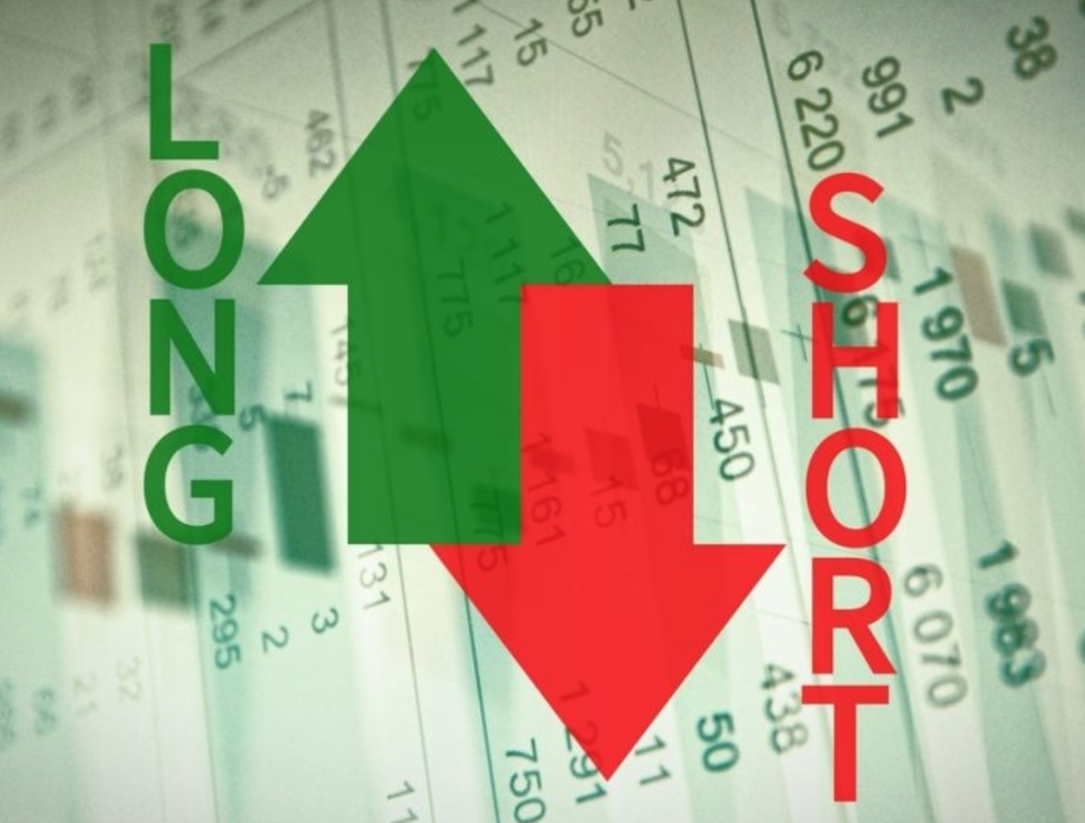 лонг и шорт позиции для биткоина